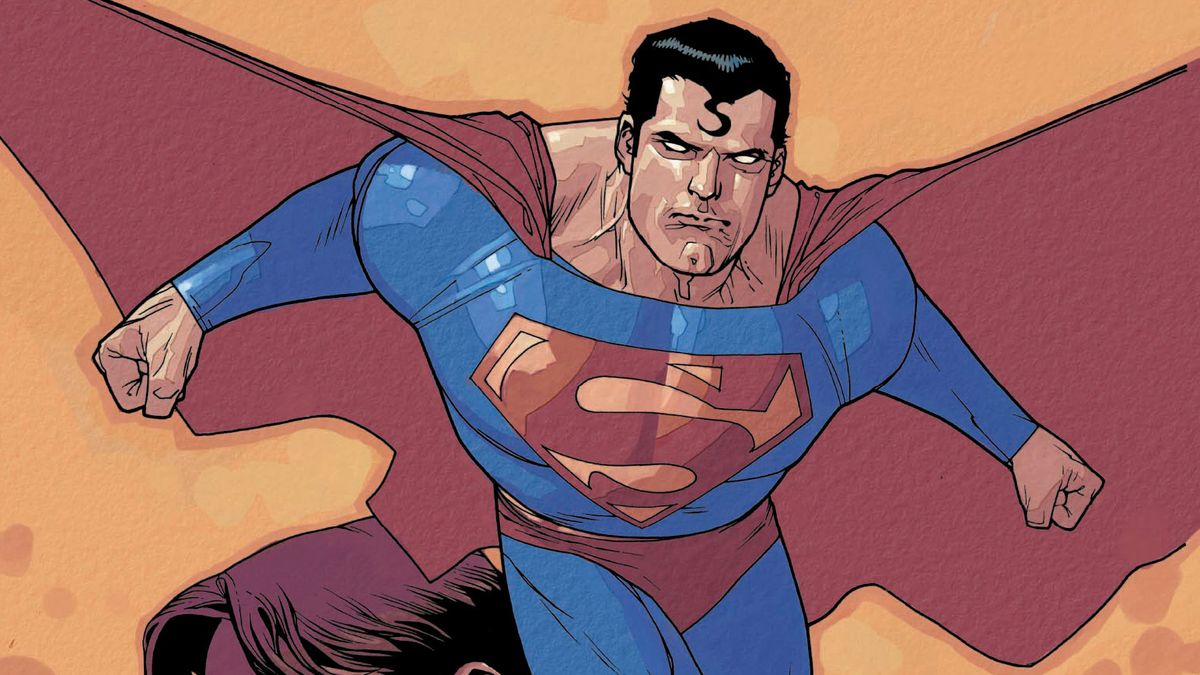 Superman on the cover of Superman: Birthright