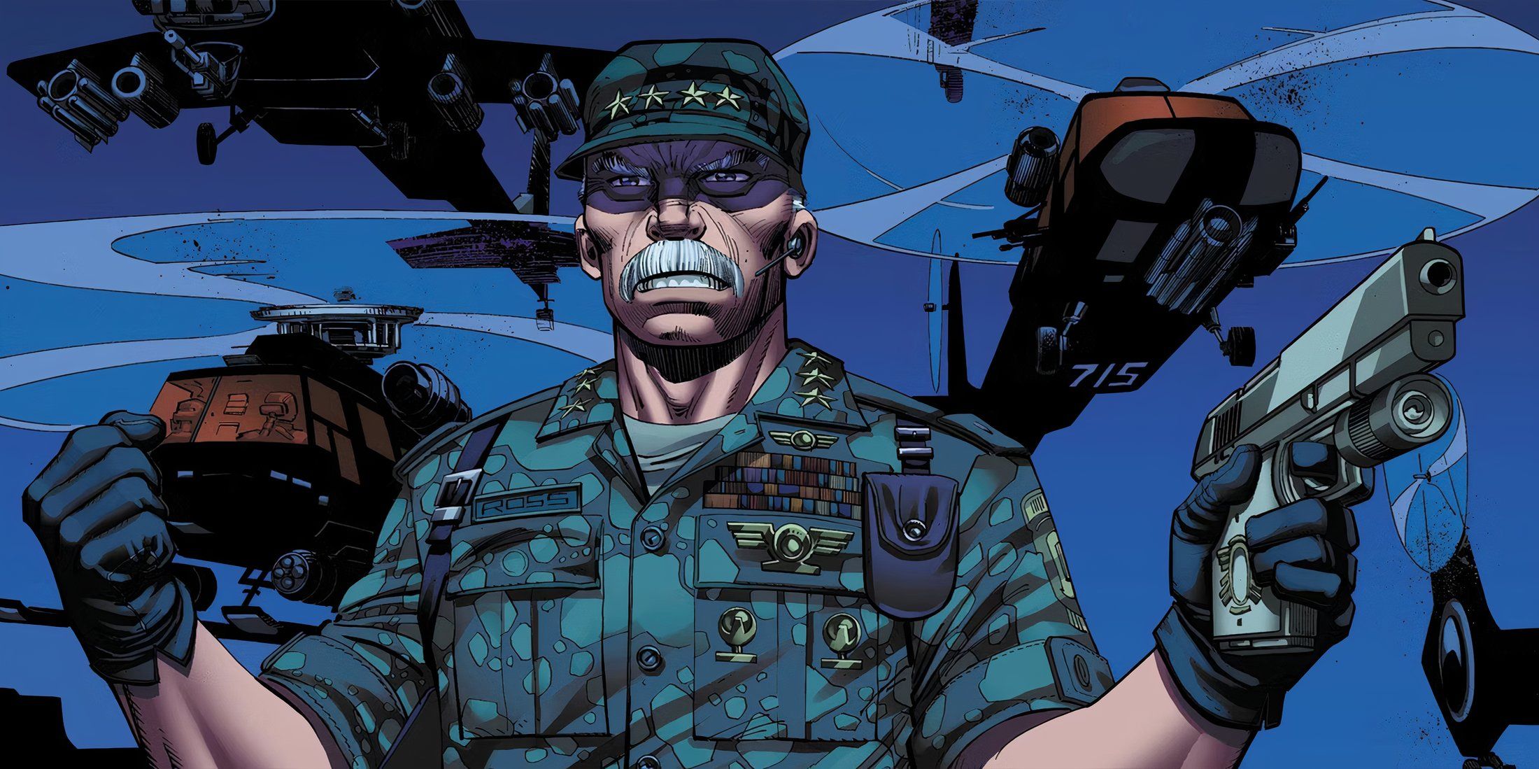 Thunderbolt Ross Military In Marvel Comics