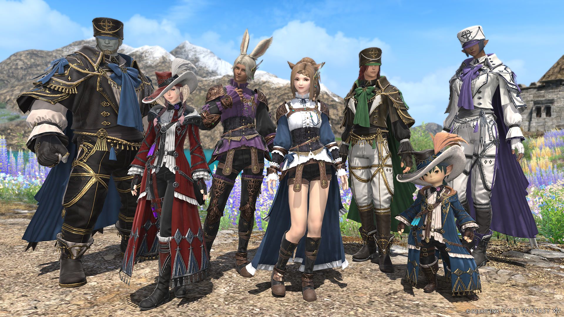 final-fantasy-14-dawntrail-patch-7-1-msq-dungeon-yuweyawata-field-station-gear-sets