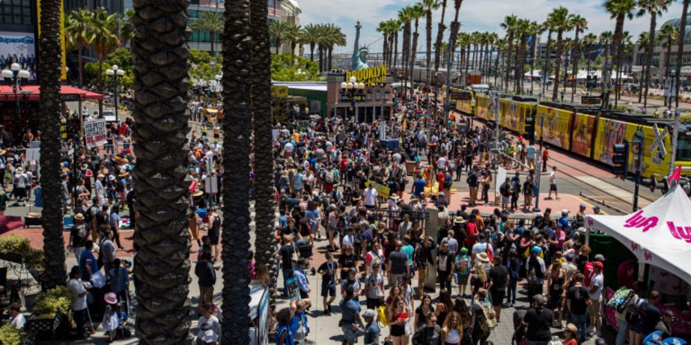 Biggest Gaming Conventions San Diego Comic Con Crowd