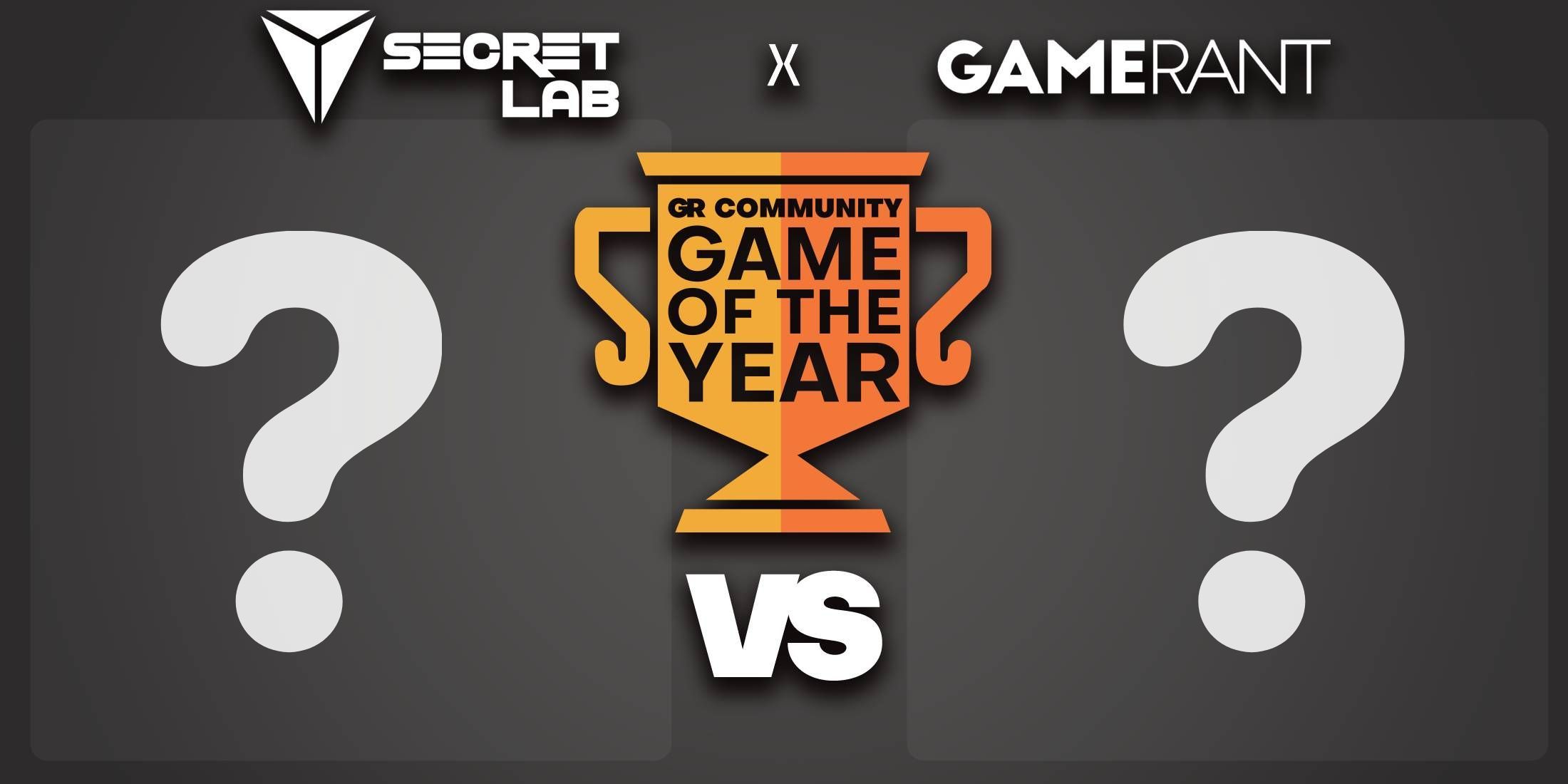 An empty matchup image for the GR Community Game of the Year