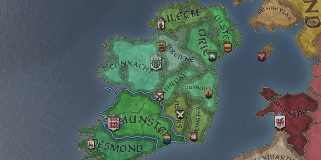 Ireland from Crusader Kings 3.