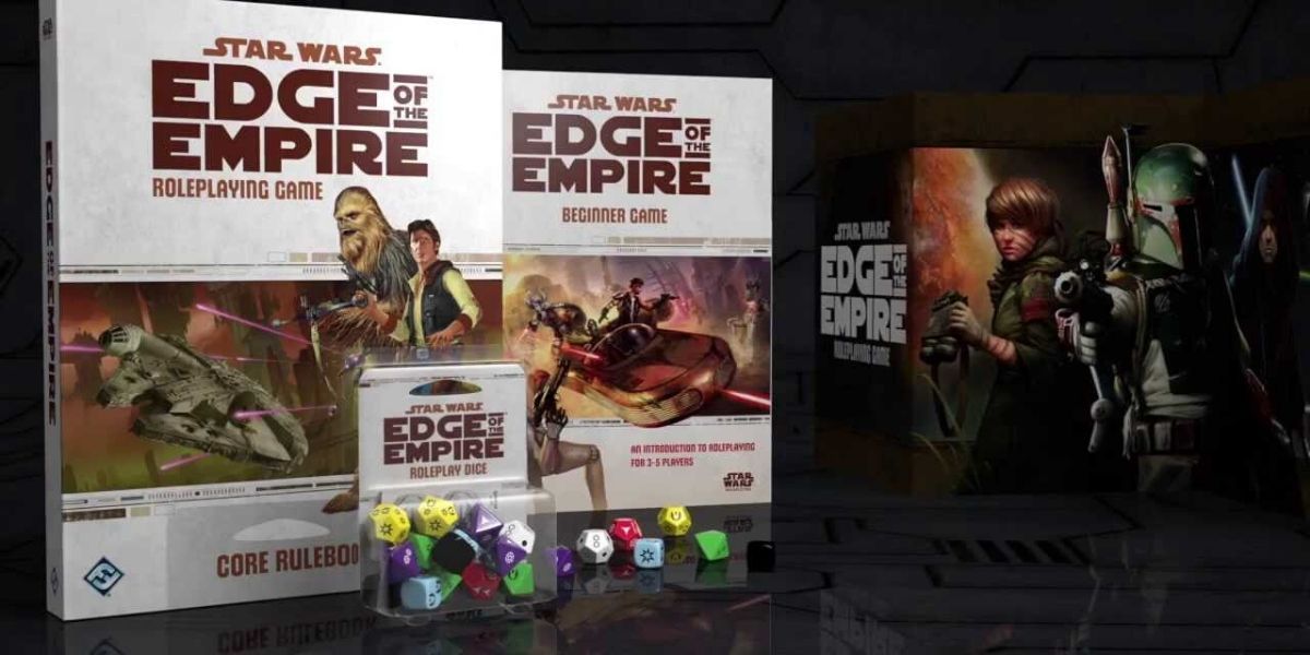 Star wars roleplaying game Edge of the Empire box art