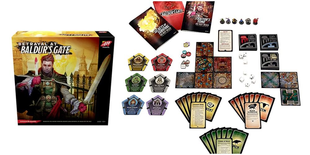 Betrayal At Baldur's Gate box and cards