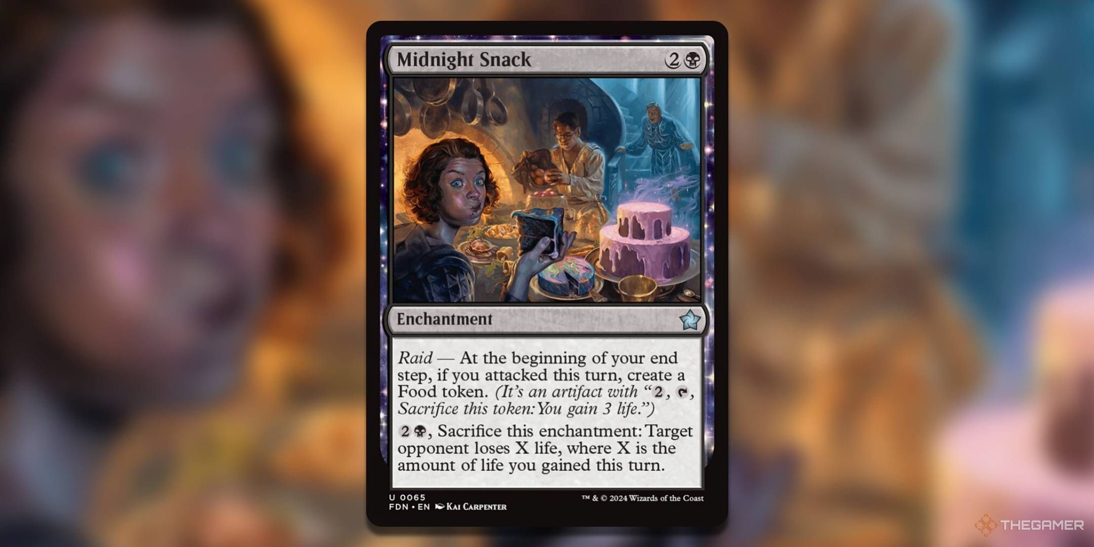 The Midnight Snack card, from Foundations.