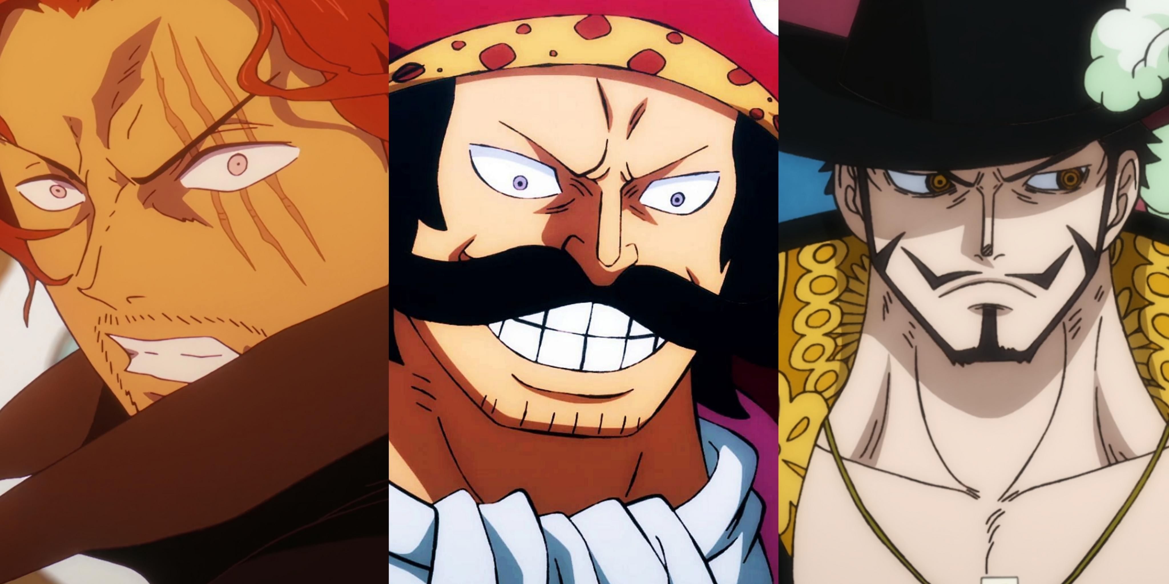 Featured One Piece: Characters Who Could Have Been Supernovas In Other Eras Roger Shanks Mihawk