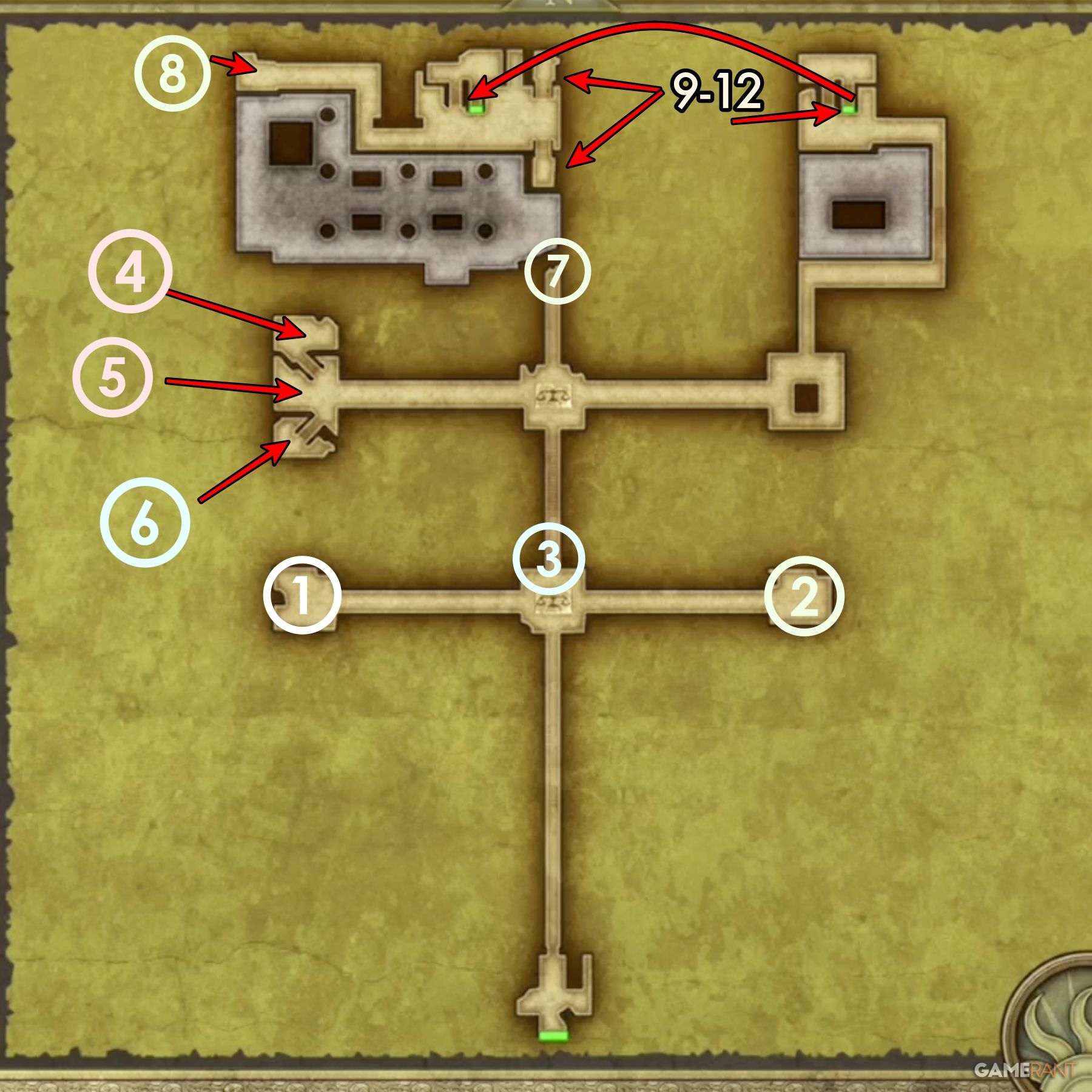 DQ3-Pyramid-1F-Treasure-Map