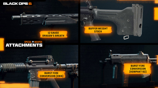 Black Ops 6 events: the four attachments coming in Season 1