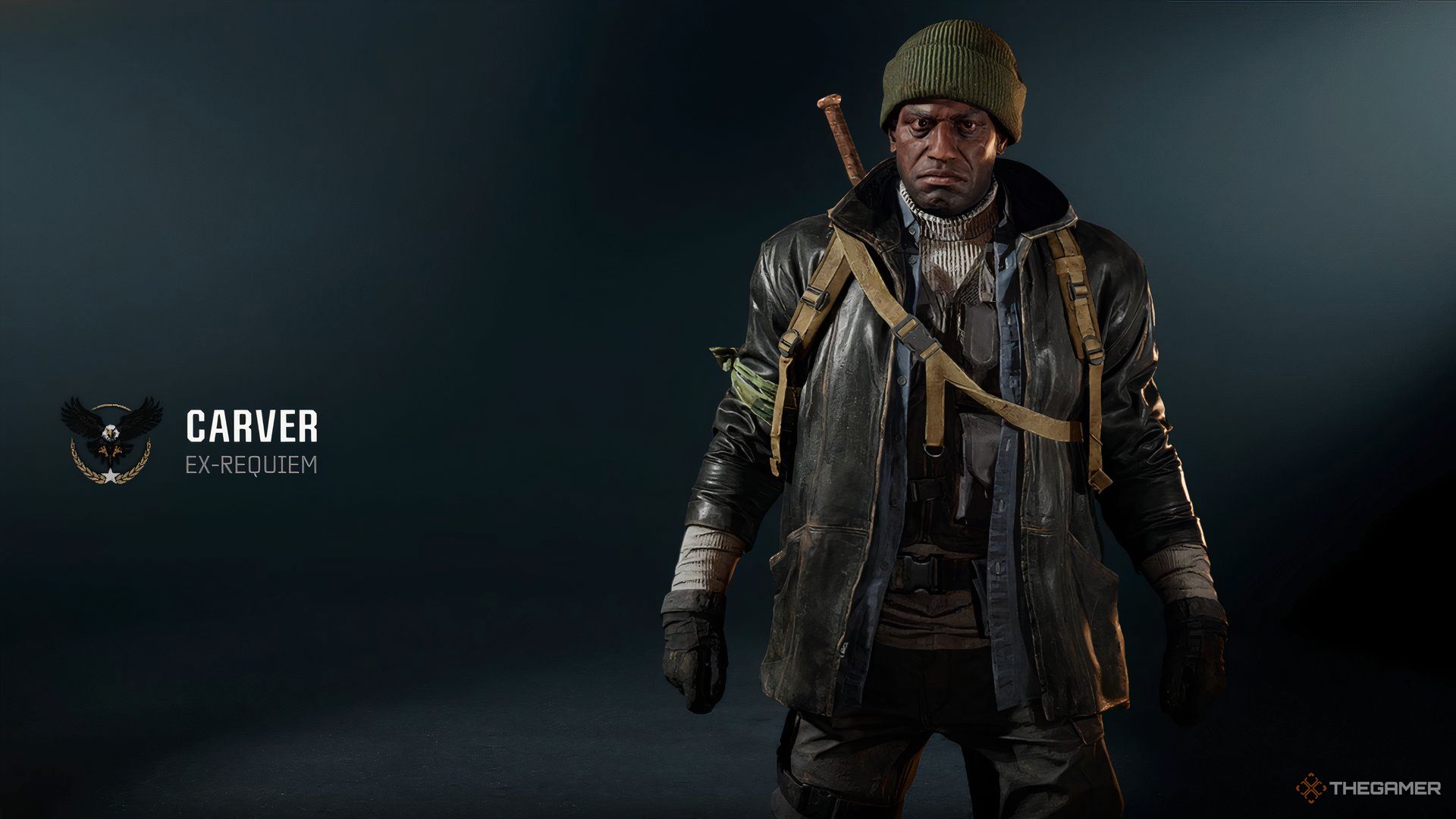 Showcasing Carver in Call of Duty Black Ops 6's Operator Menu.