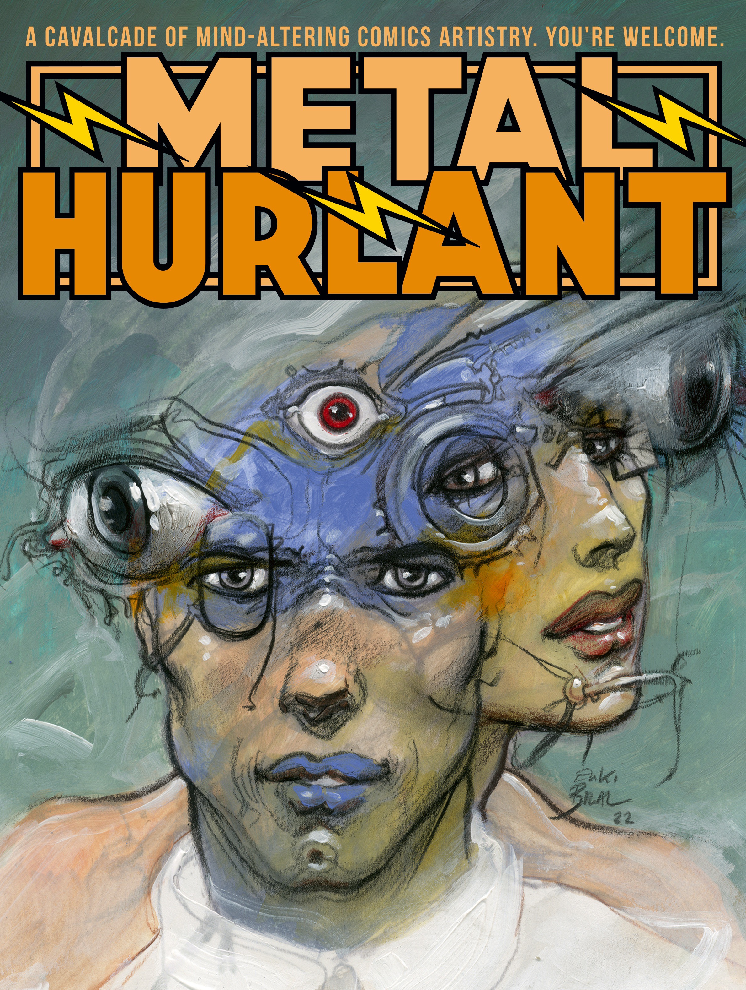 Covers for Metal Hurlant.