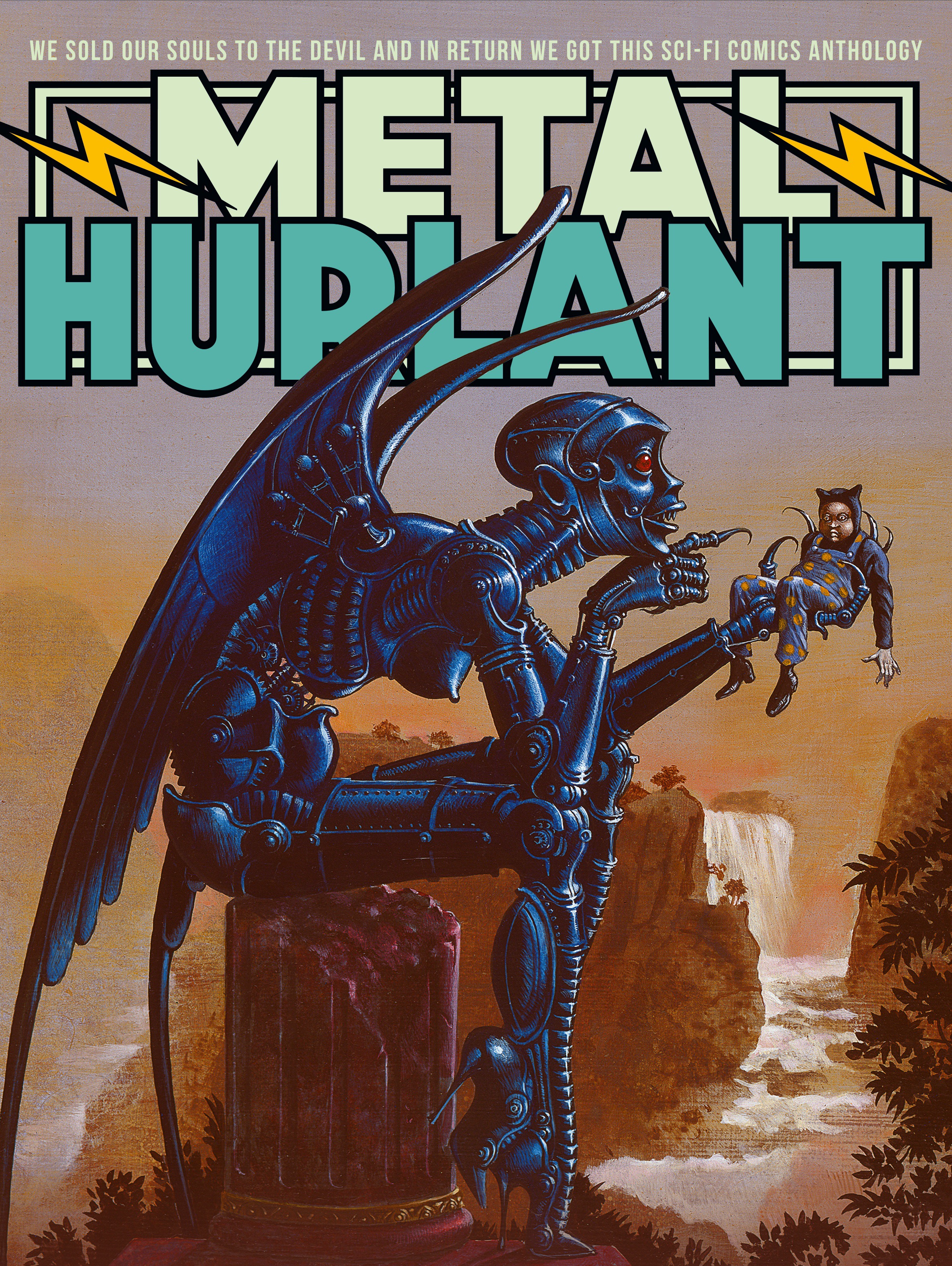 Covers for Metal Hurlant.