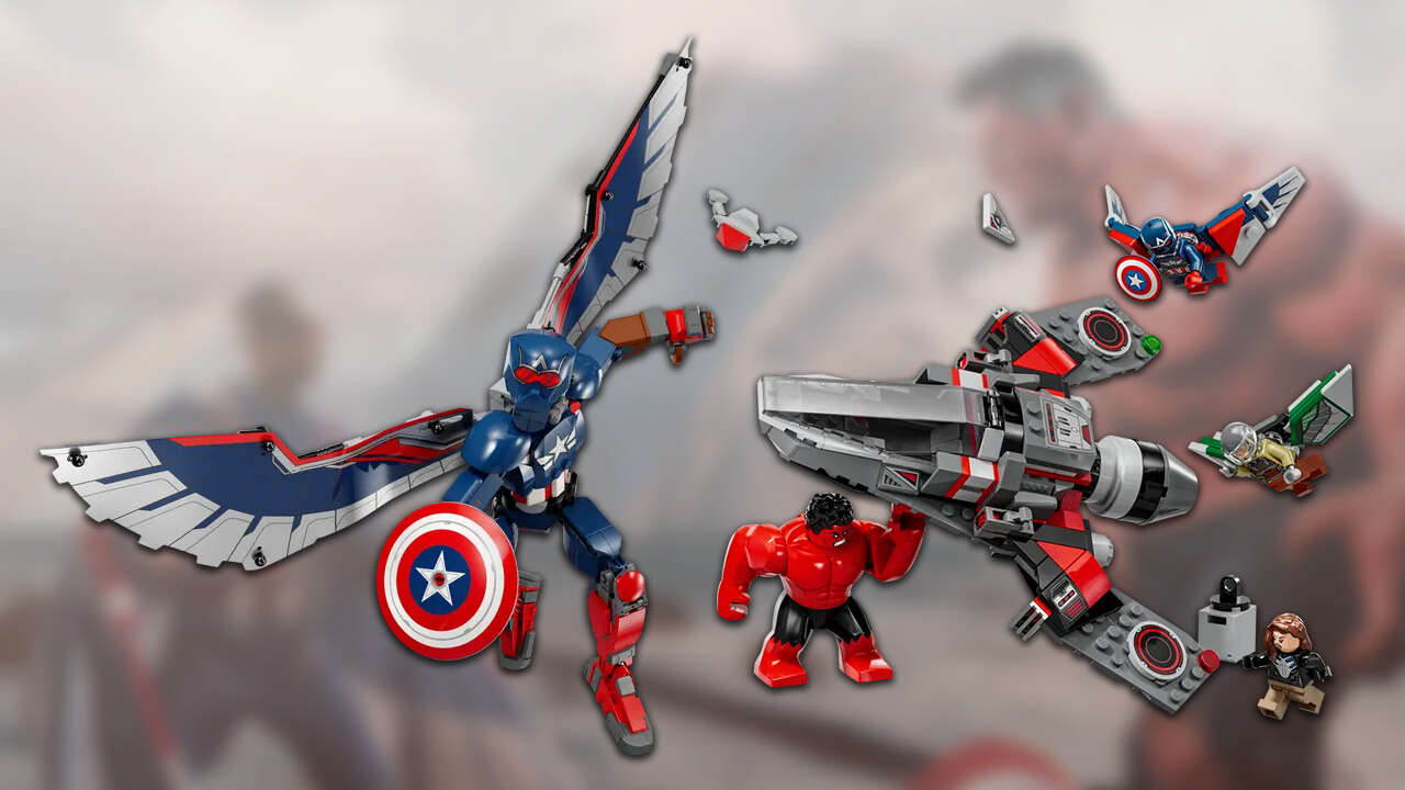 New Captain America: Brave New World Lego Figures Available For Preorder