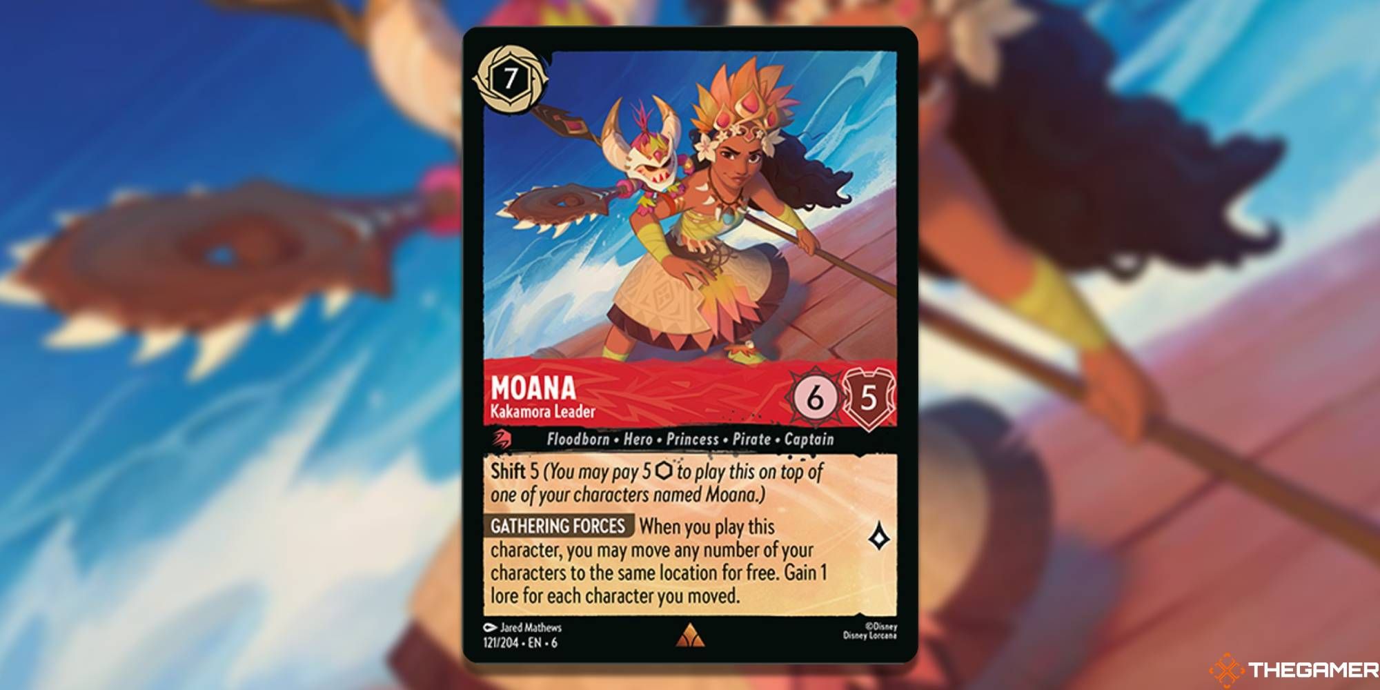 Moana Kakomora Leader Lorcana