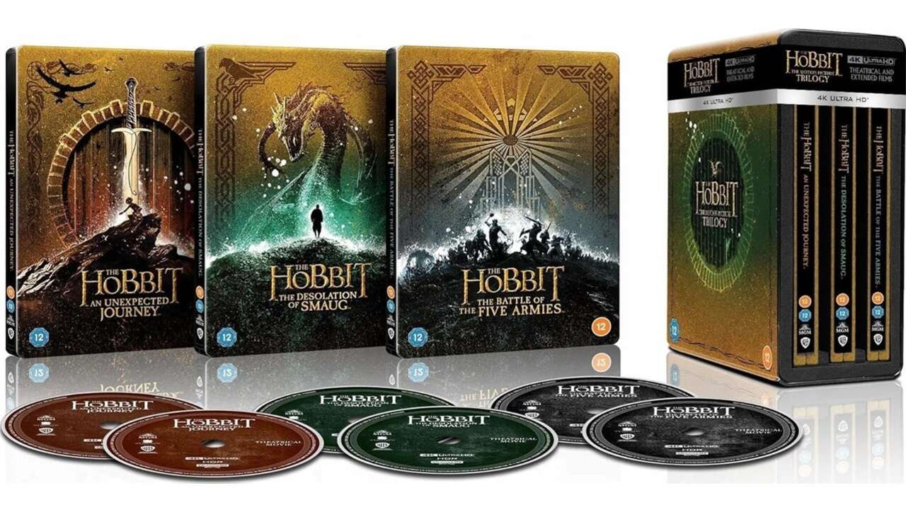 The Hobbit Trilogy Steelbook Collection Is Up For Grabs For $150 At Amazon