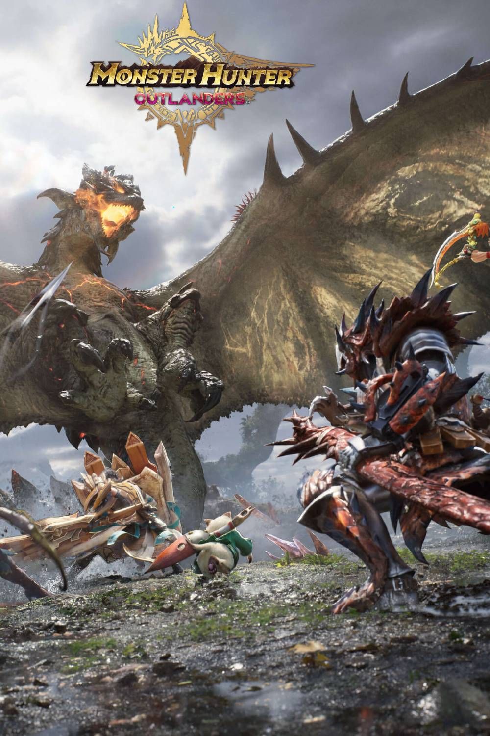 Monster Hunter Outlanders Tag Page Cover Art