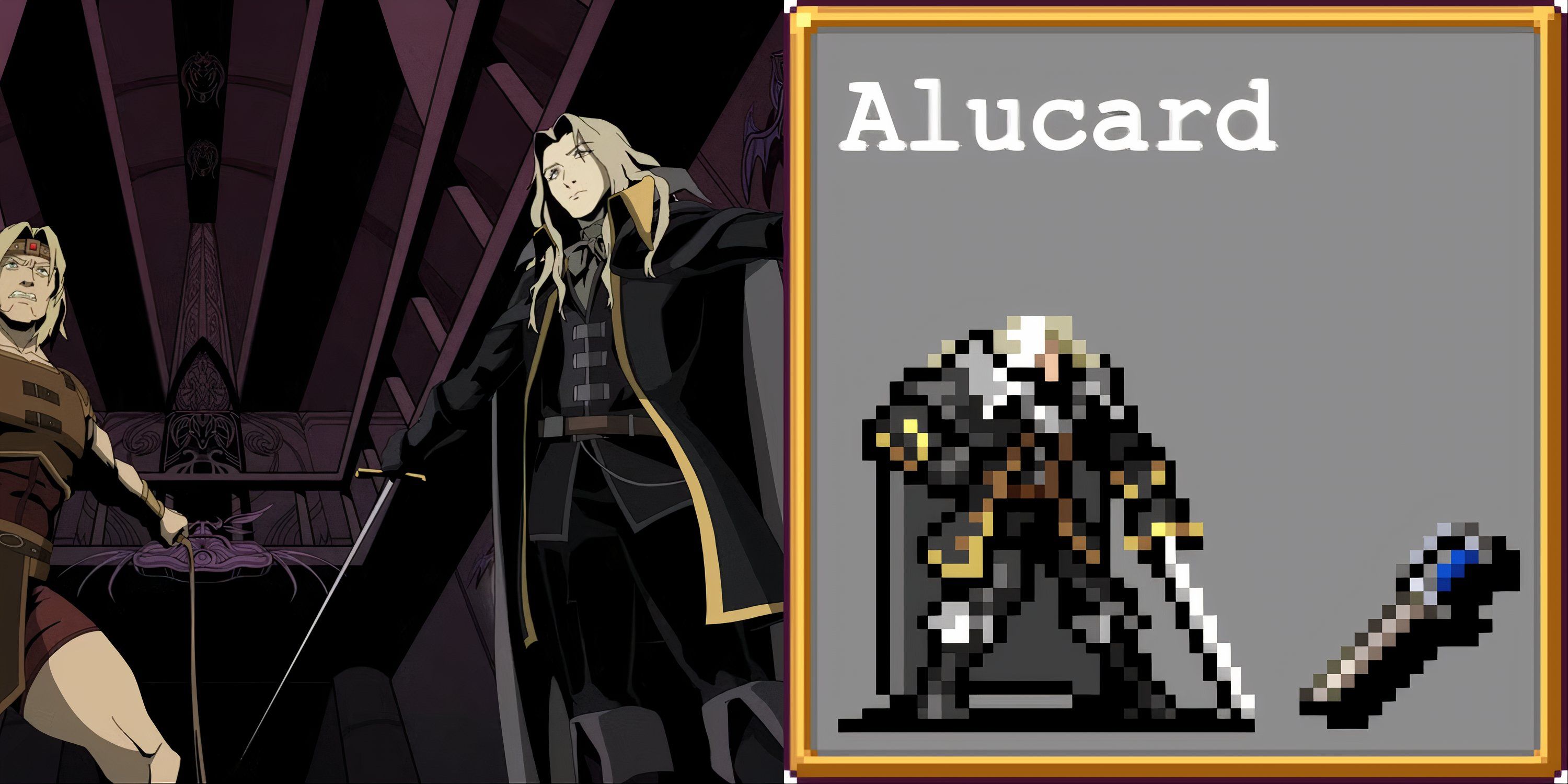 Vampire Survivors: Alucard - castlevania expansion