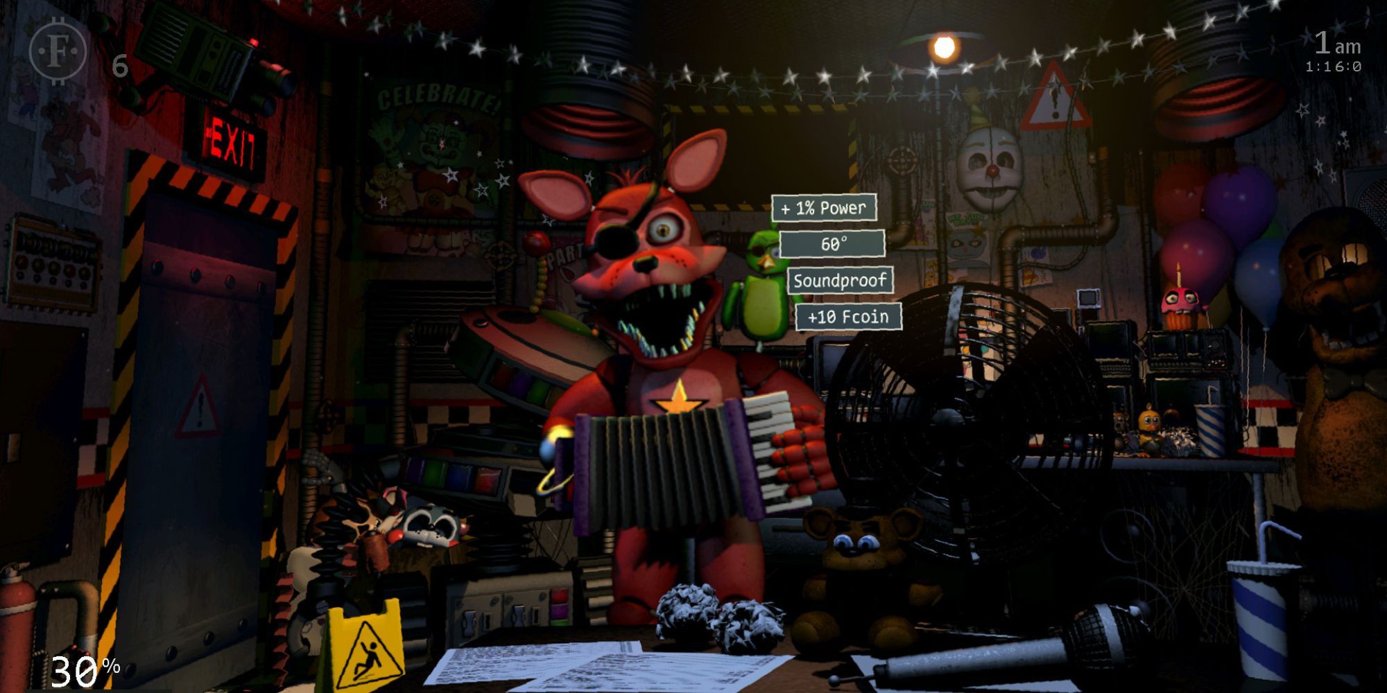 Buying from Foxy in Ultimate Custom Night