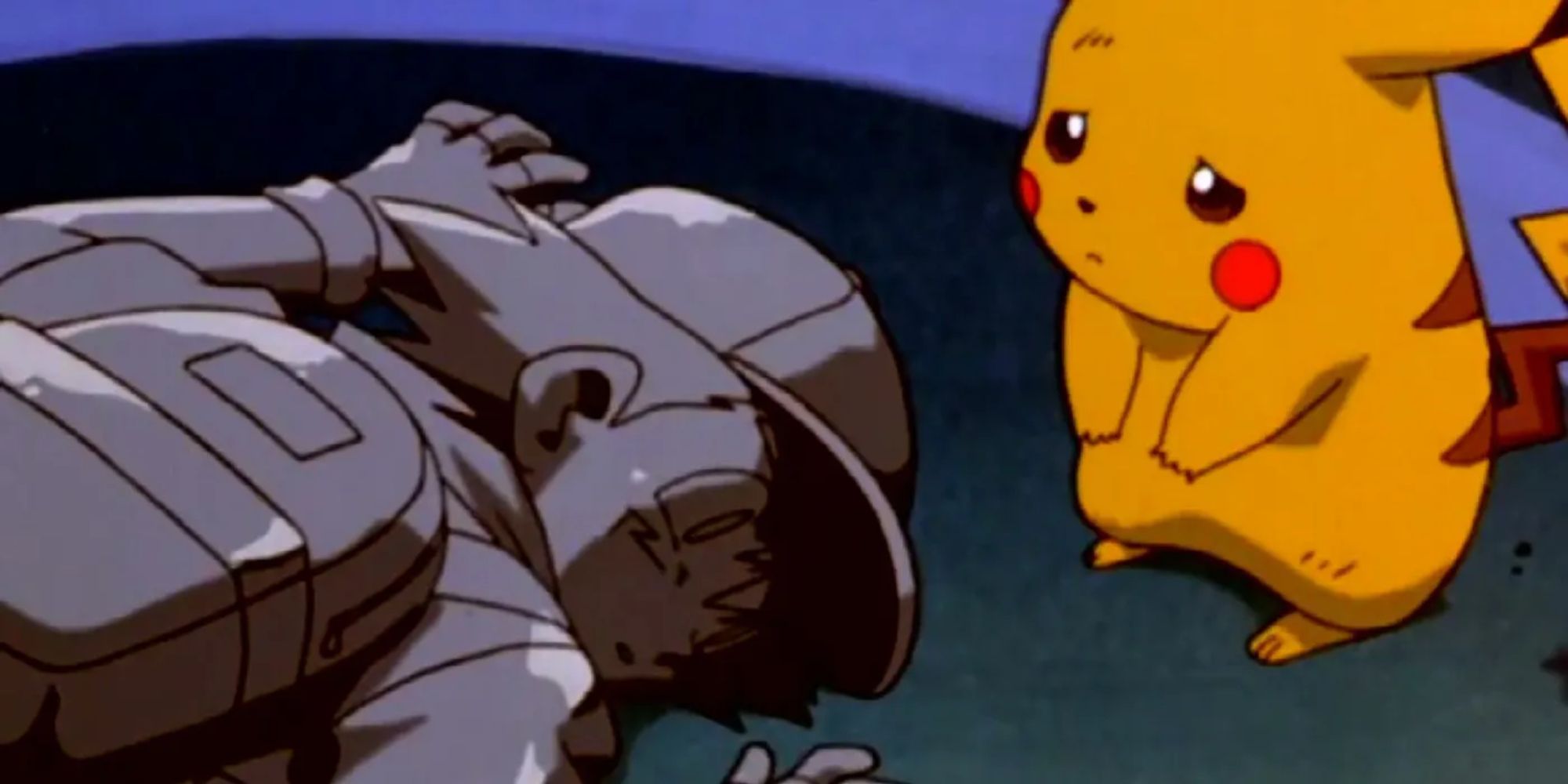 ash dies mewtwo strikes back pokemon anime ketchum death movie