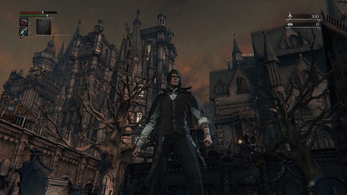 A screenshot from Bloodborne without PS5 Pro enhancements.