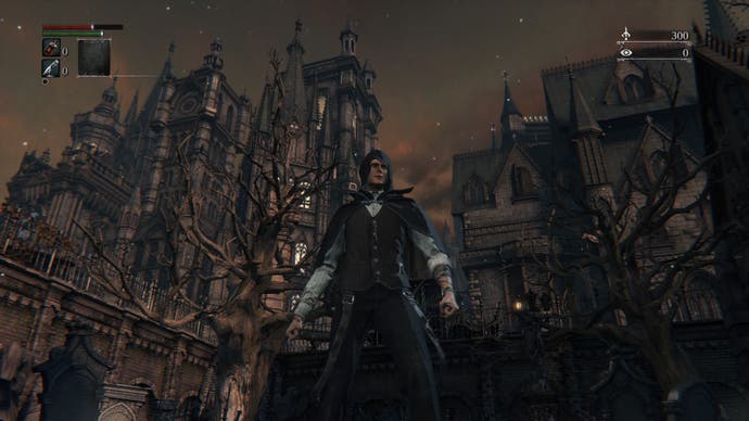 A screenshot of Bloodborne with PS5 Pro enhancements.