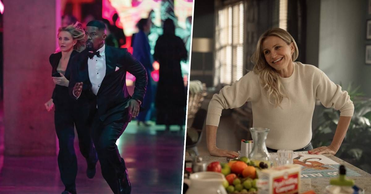 10 years after her last movie, Cameron Diaz teams up with Jamie Foxx in the first trailer for new Netflix action-comedy – and it's like Spy Kids meets John Wick