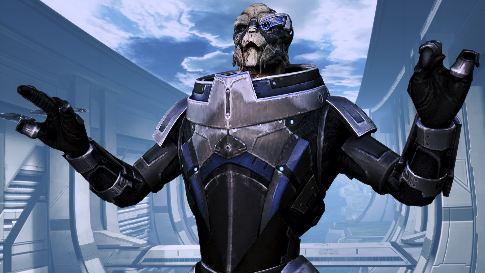 Mass Effect 3 screenshot of Garrus Vakarian