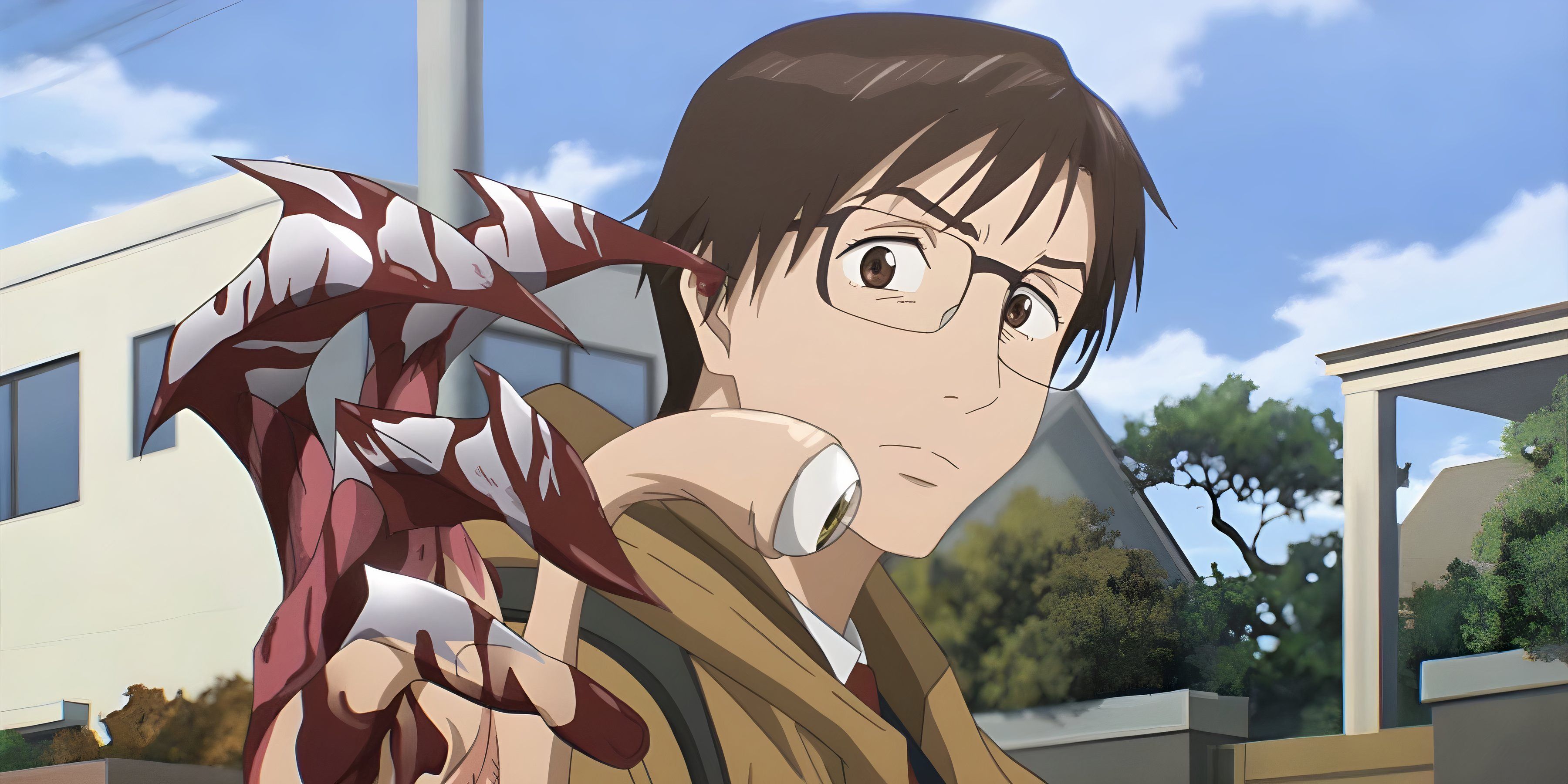 Parasyte Shinichi Izumi and Migi interior