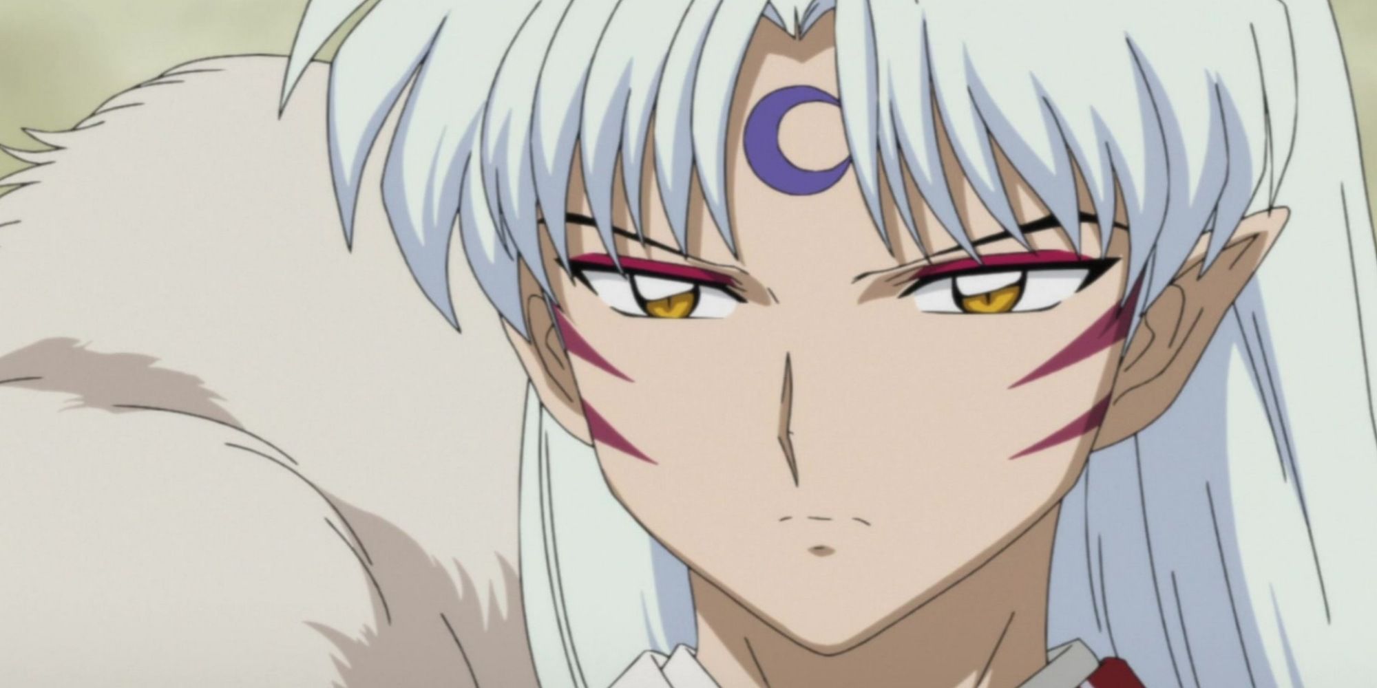 Sesshomaru looking furious in inuyasha