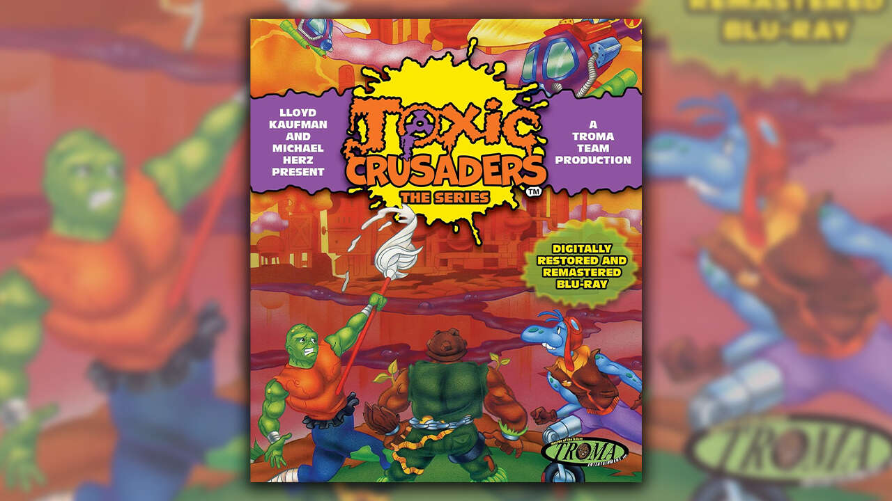 The Absurd Toxic Crusaders 90s Cartoon Is Getting A Collector's Edition Blu-Ray