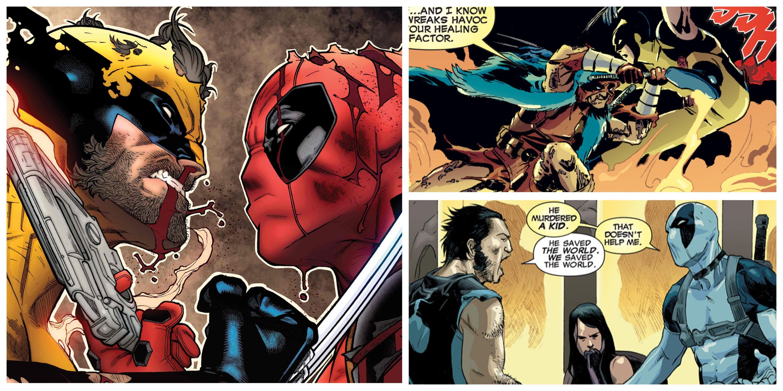 deadpool vs wolverine