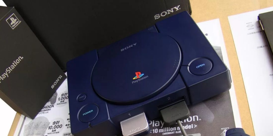 Image of the PlayStation 10 Million Model Console.