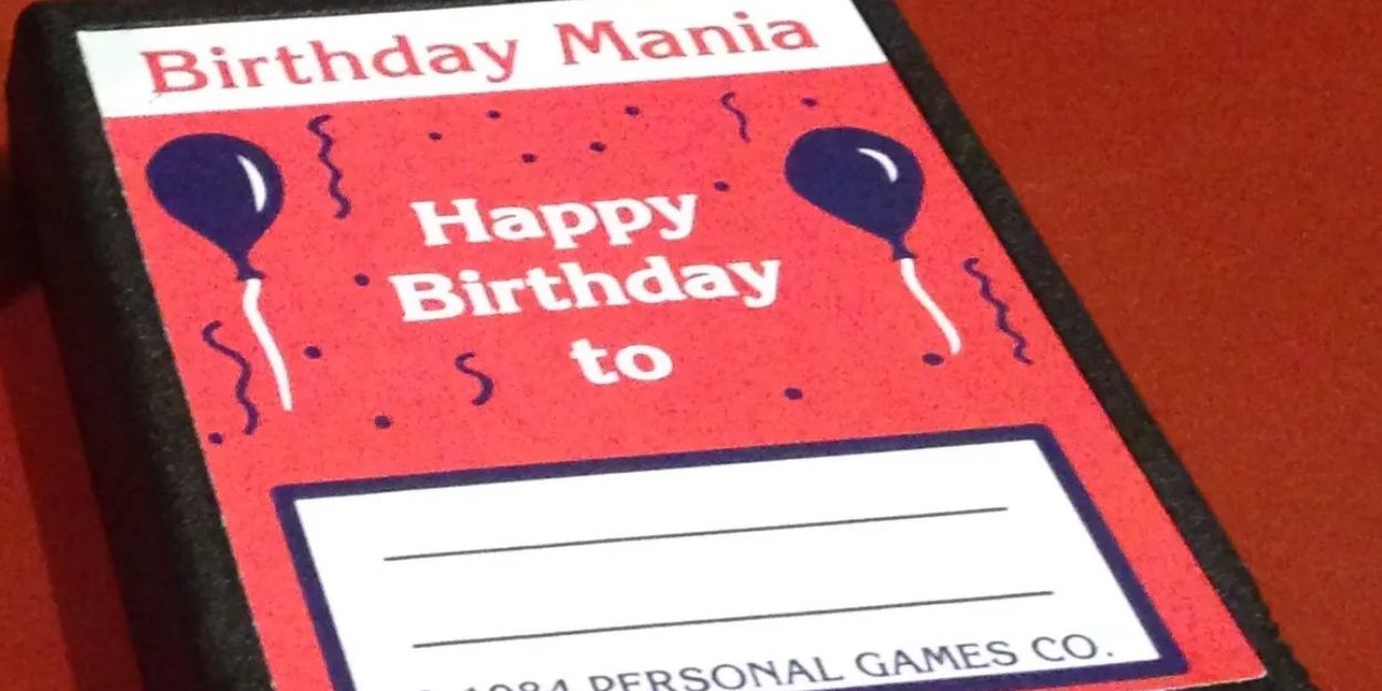 Image of the Birthday Mania game.