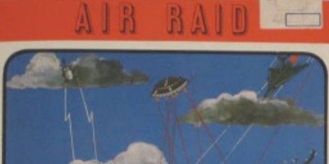 Image of the Air Raid cover art from Atari.