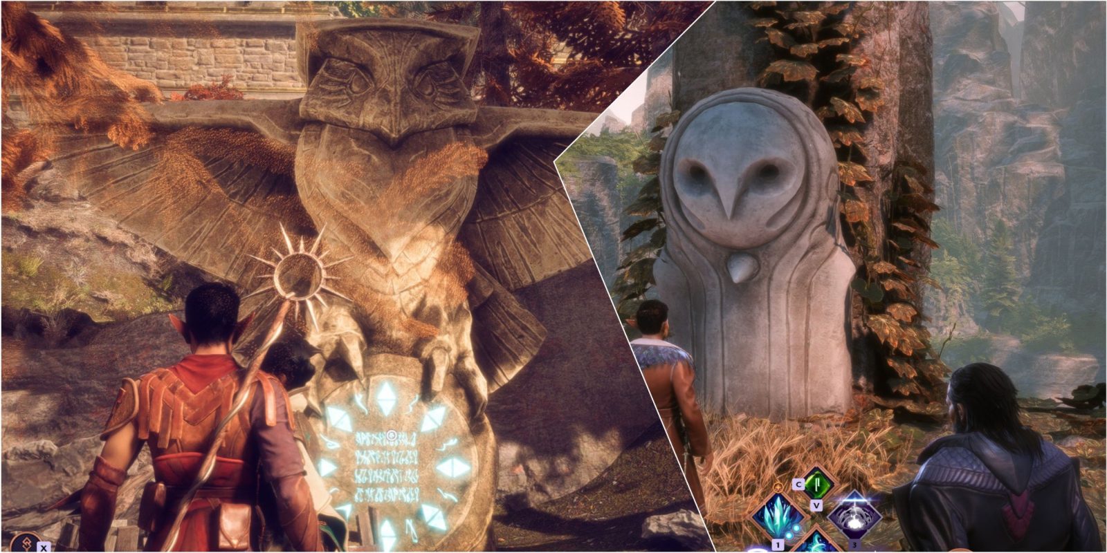 Dragon Age: The Veilguard - Arlathan Forest Owl Statue Puzzle Solution