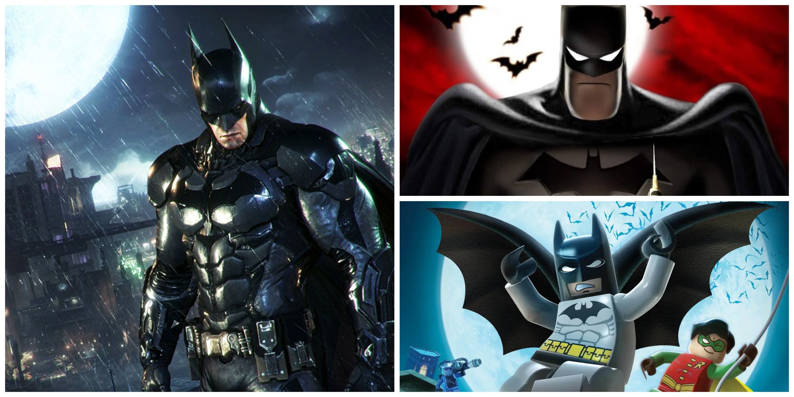 batman arkham knight, batman vengeance, lego batman