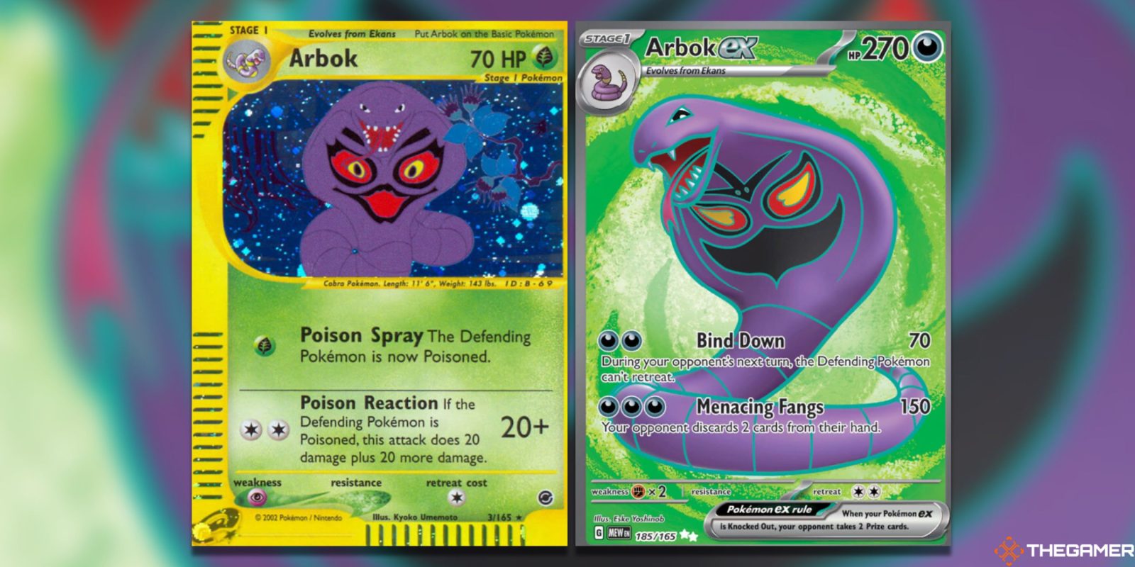 The Most Valuable Arbok Pokemon TCG Cards