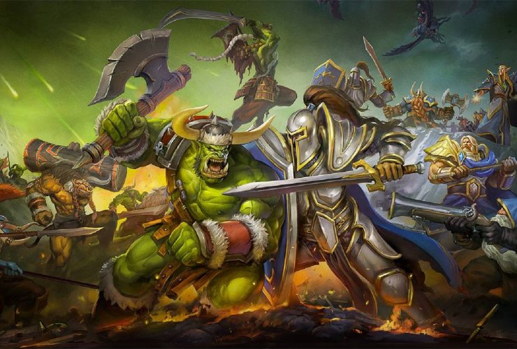 Key art for Warcraft 3: Reforged.