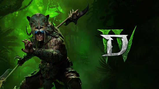 Best new MMOs: A Spiritborn, the new Diablo 4 class, one a backdrop of a glowing green forest.