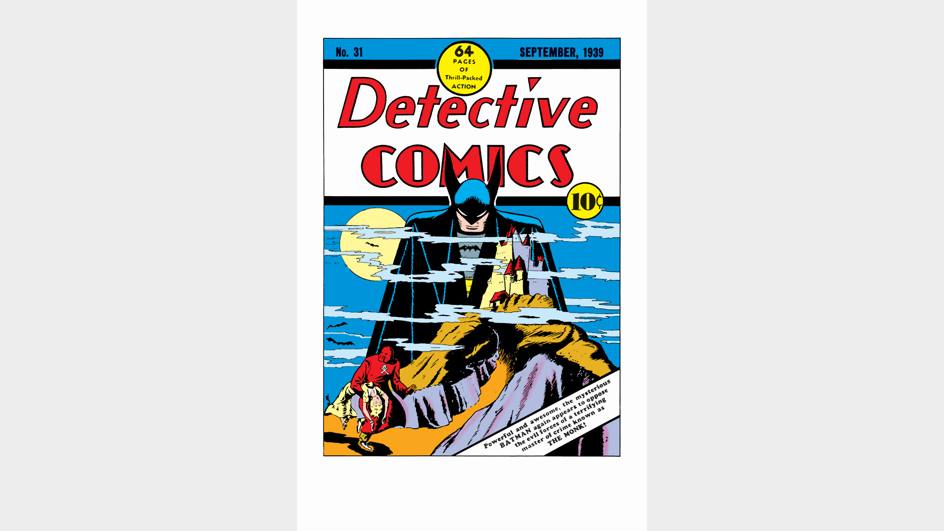 DETECTIVE COMICS #31 FACSIMILE EDITION