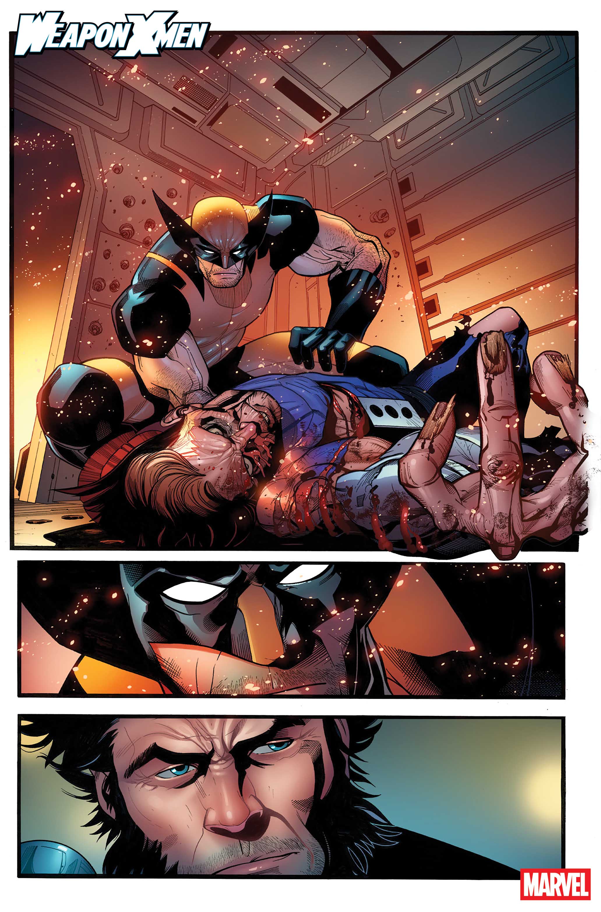 Art from Weapon X-Men #1.