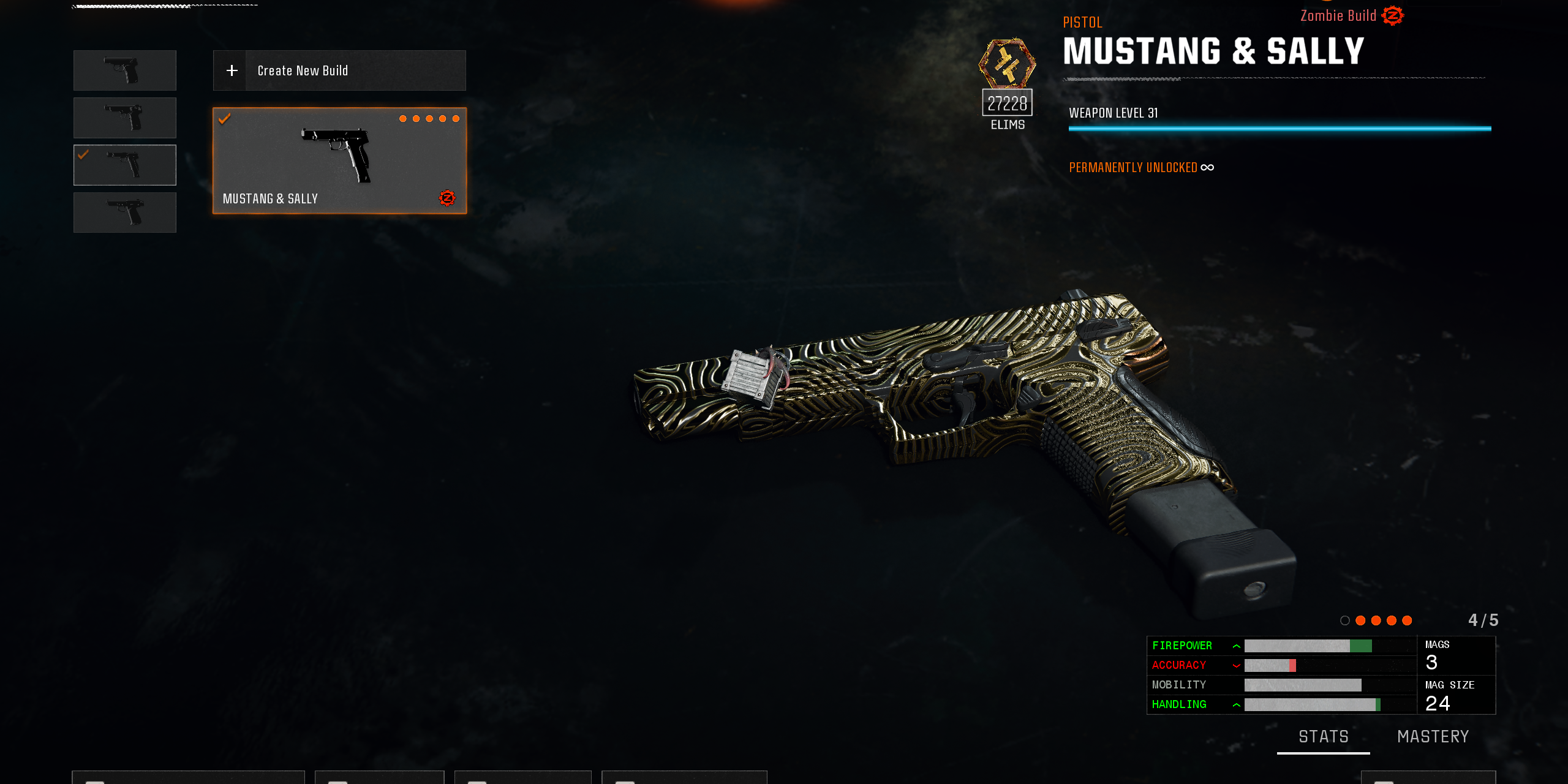 gs45 gold camo