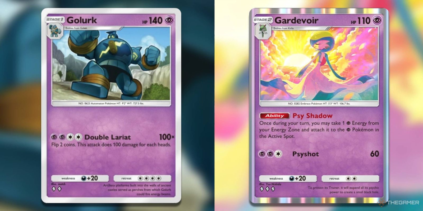 How To Build Golurk And Gardevoir In Pokemon TCG Pocket