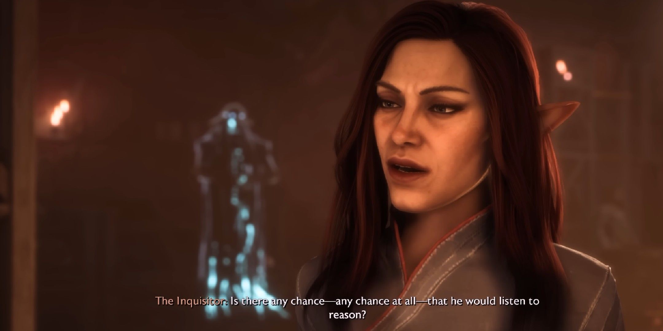 Dragon Age The Veilguard image showing the inquisitor talking to Rook.