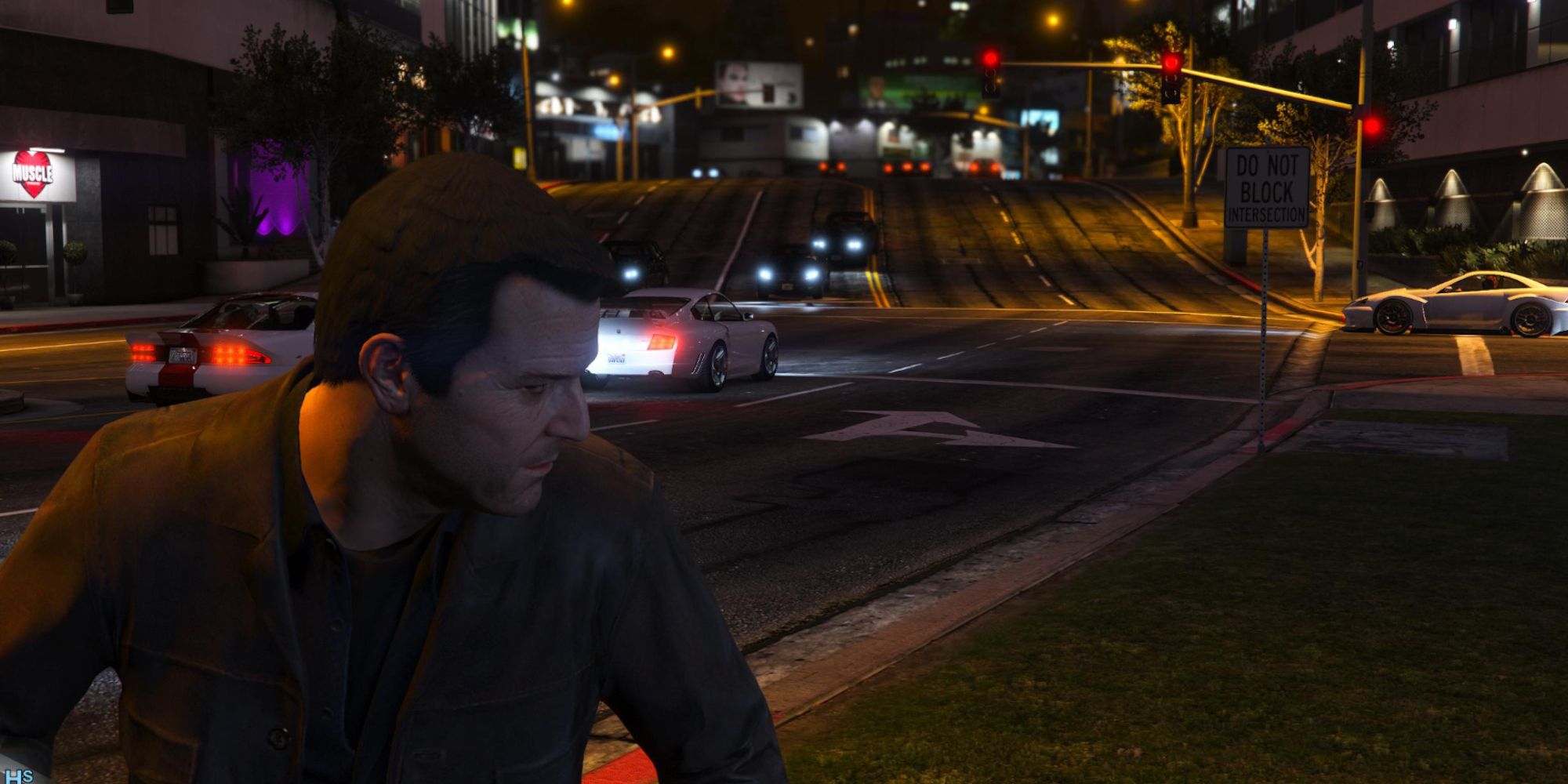 GTA 5 Michael in stealth mode