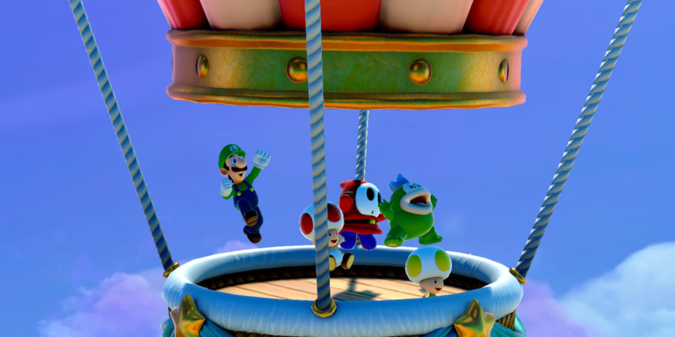 Super Mario Party Jamboree Secrets Hot Air Balloon Luigi Shy Guy Spike Toad