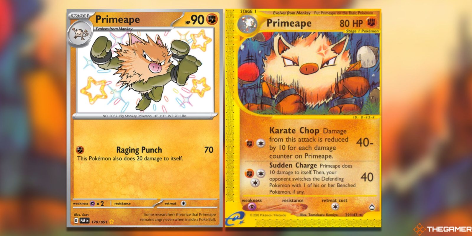 The Most Valuable Primeape Pokemon TCG Cards