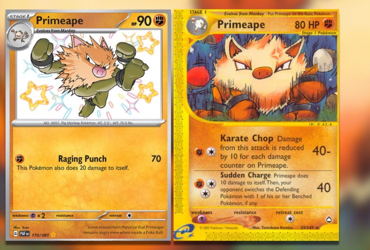 The Most Valuable Primeape Pokemon TCG Cards