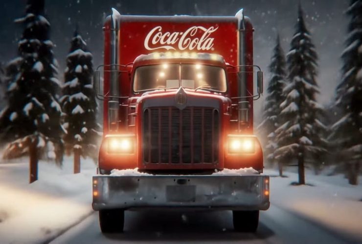 Coca-Cola's New Christmas Commercial Was Made With AI