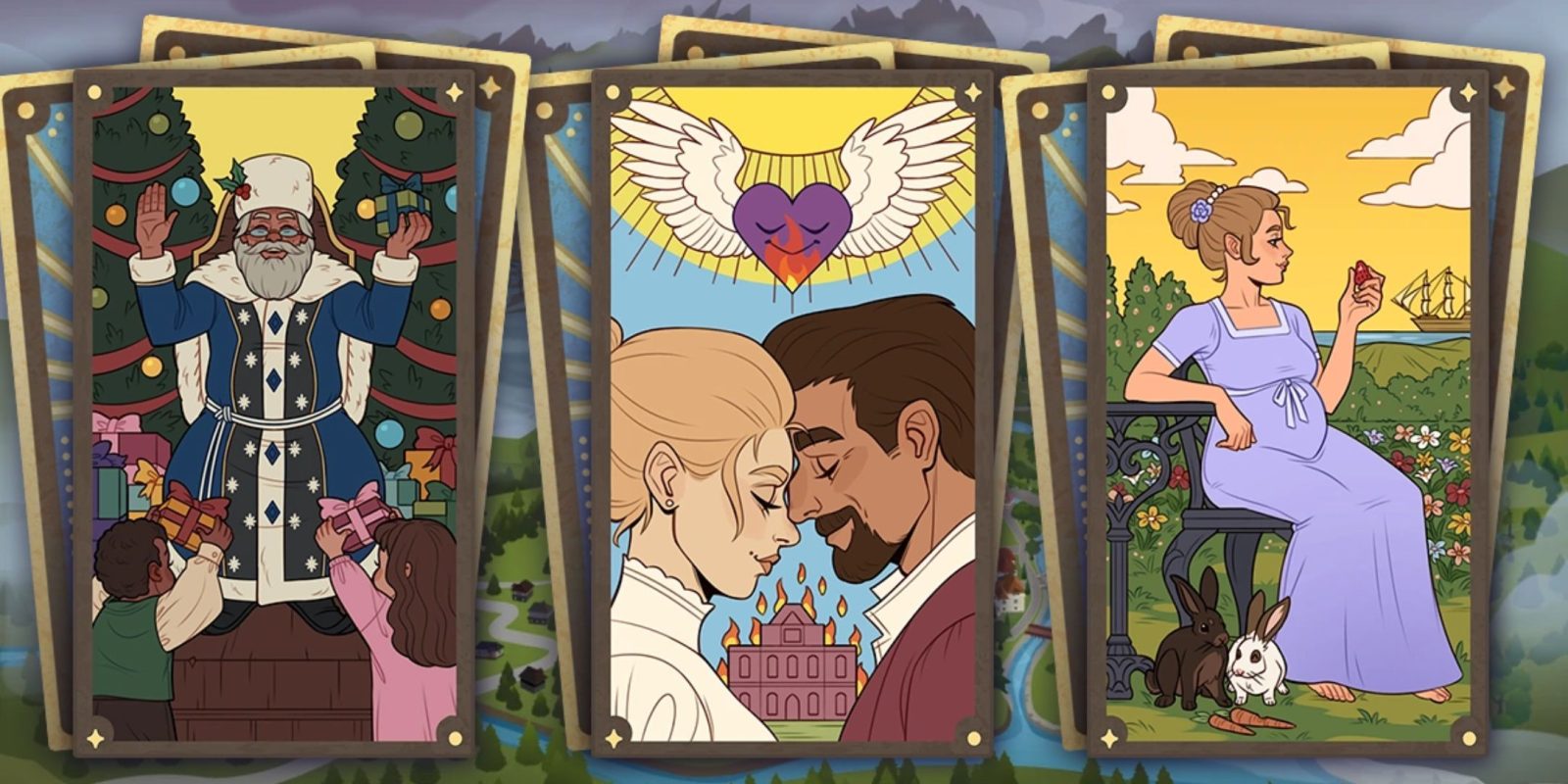 Every Tarot Card's Artwork In The Life & Death Sims 4 DLC