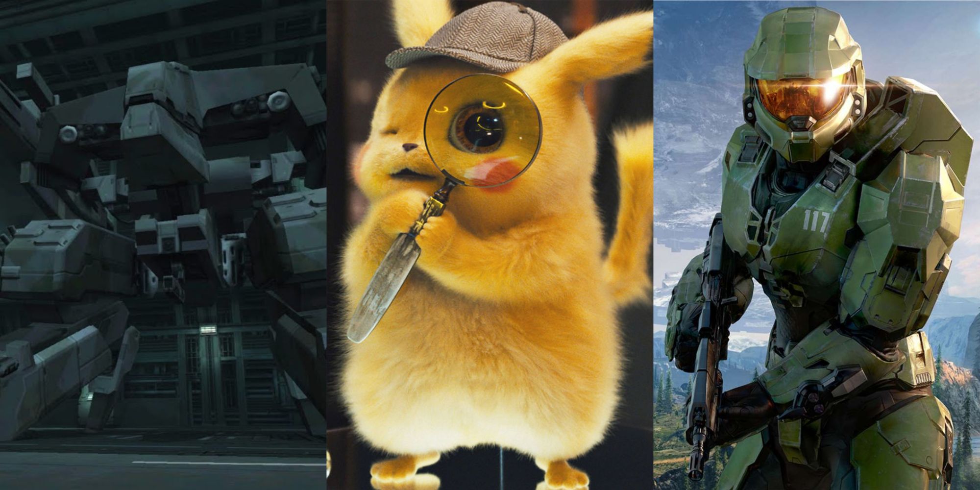 Metal Gear Rex, Detective Pikachu and Master Chief